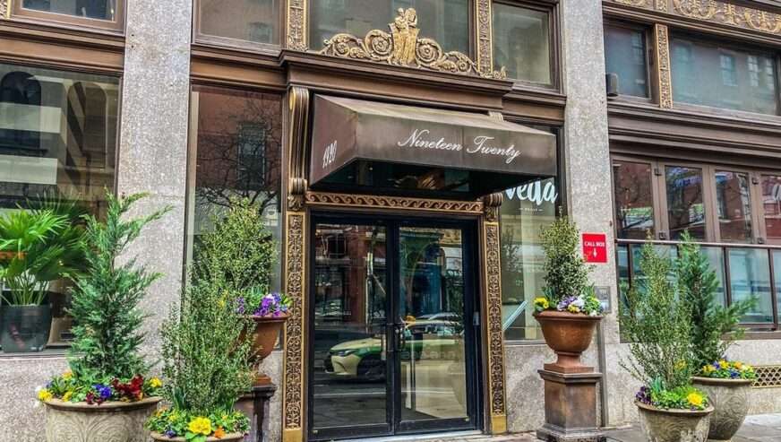 Front exterior of Veda - Modern Indian Bistro
